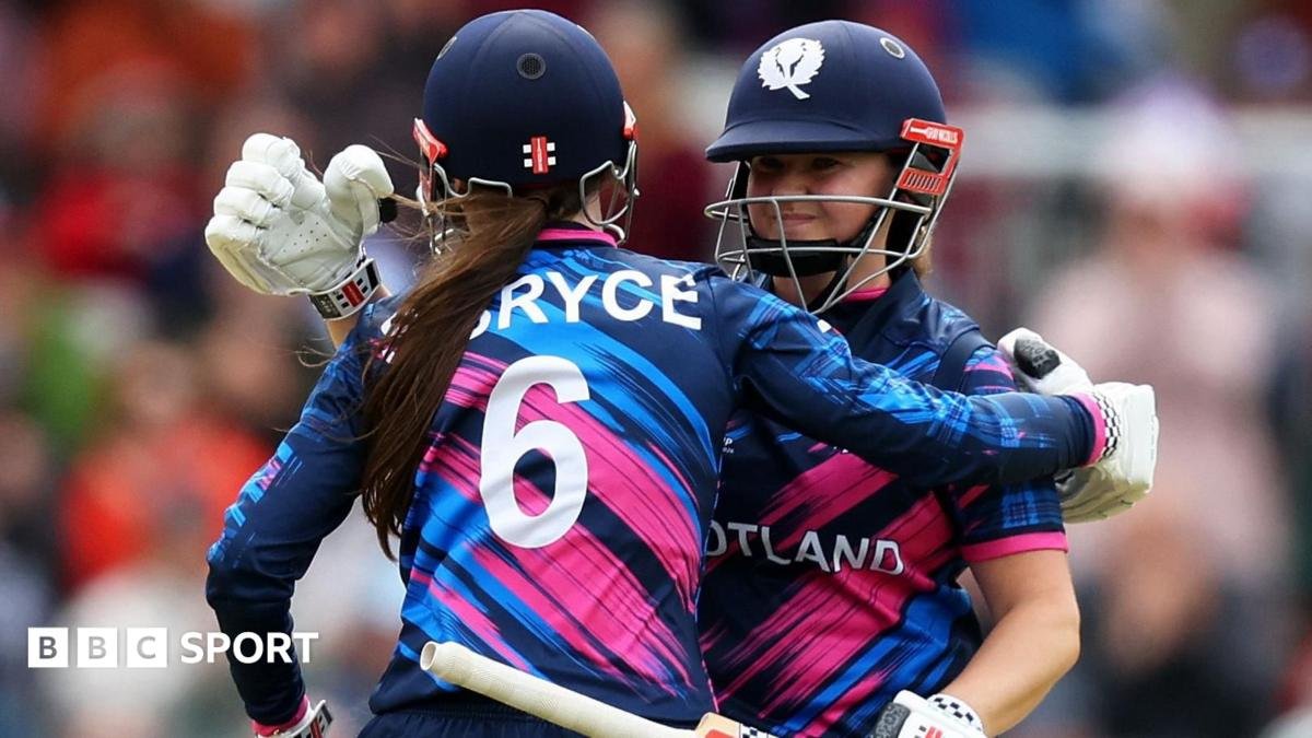 Scotland beat Ireland to earn first T20 World Cup win