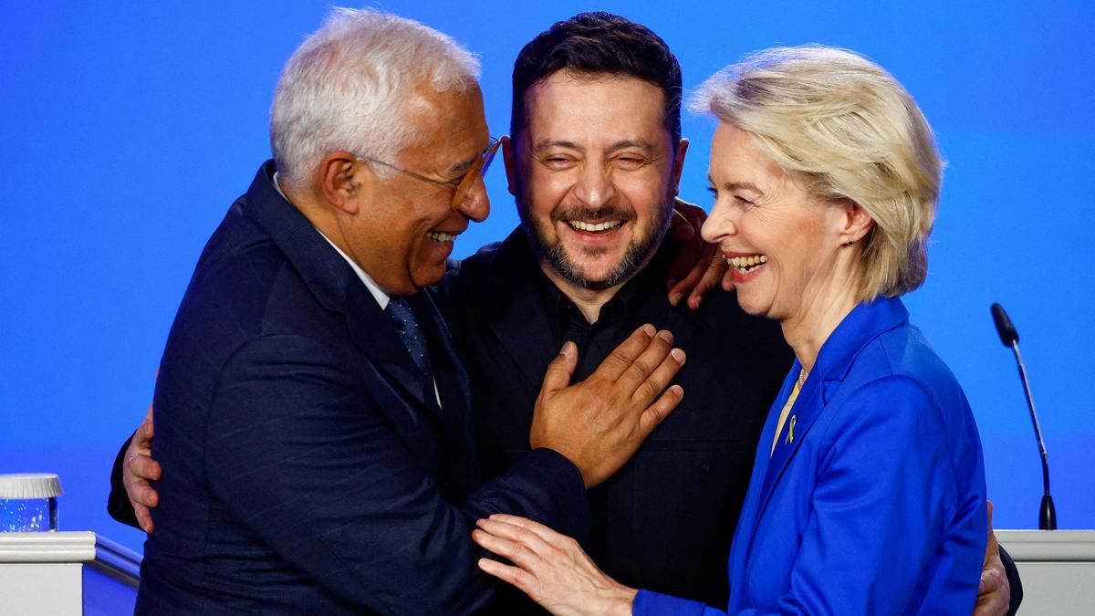 EU agrees to launch membership talks with Ukraine next week even as war with Russia drags on
