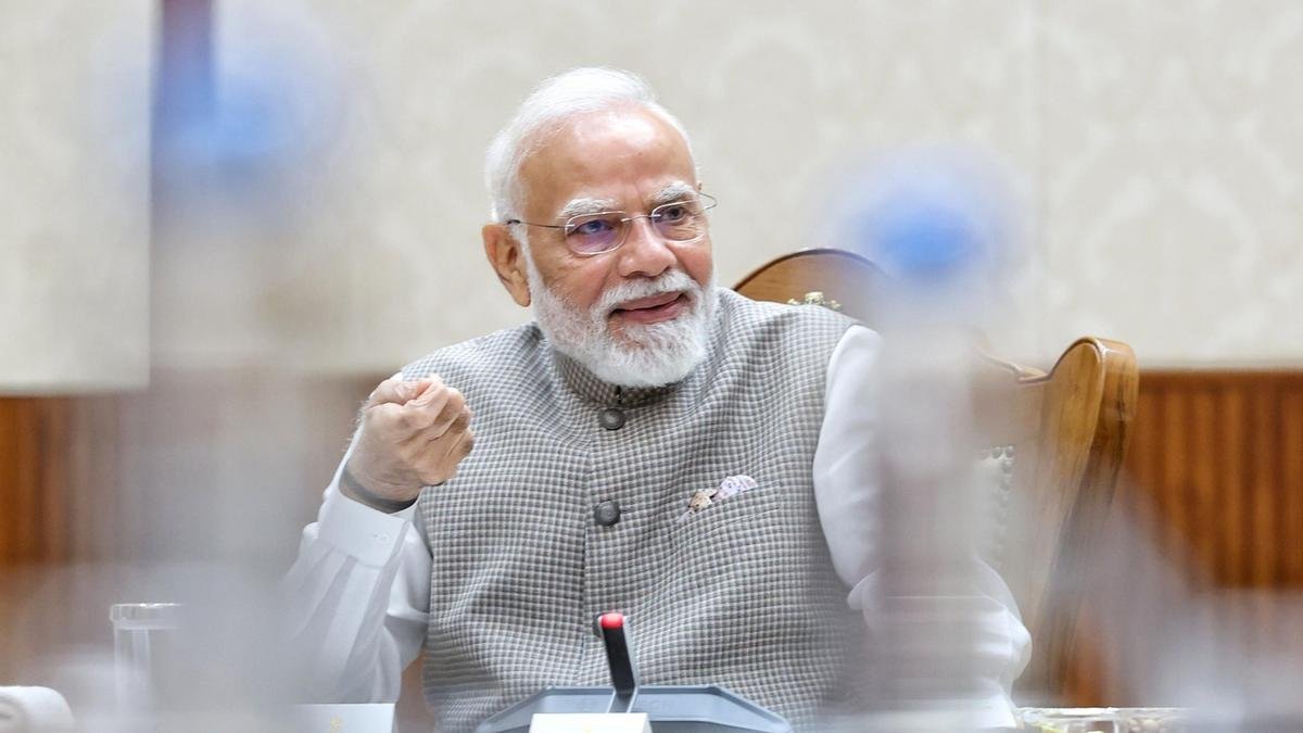 Union Cabinet congratulates PM Modi on 25 years of continuous leadership